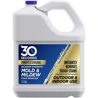 #ad 30 Seconds 2.5 Gallon Professional Outdoor Cleaner Mold and Mildew Stain Remover $43.99