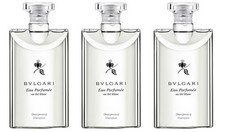 Bvlgari Au The Blanc/White Tea Shampoo 75 ml/2.5 Fl Oz each bottle - Set of 3