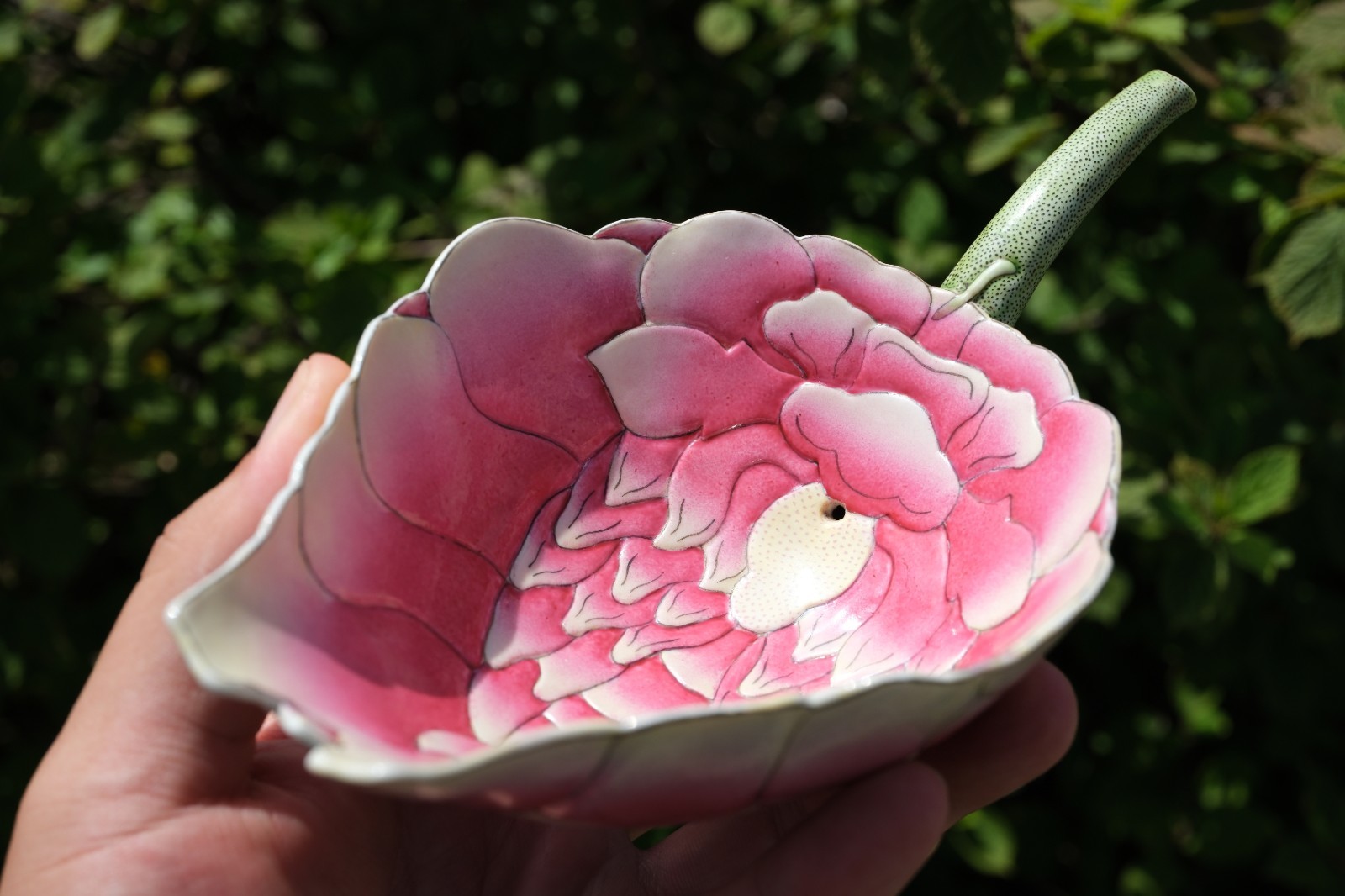 0288 Famille-Rose Lotus-Form Cup, Guangxu Mark