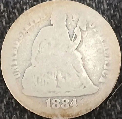 1884-S Seated Liberty Dime — photo from another recent sale