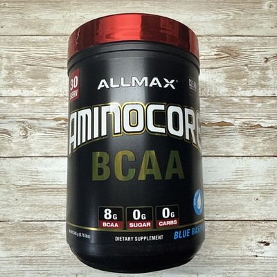 AMINOCORE BCAA, Blue Raspberry, 0.69 lbs (315 g) Sealed Free Shipping 