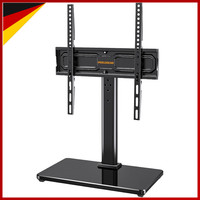 Tv Standfuß Schwenkbar FüR 24-60 Zoll Flach & Curved Fernseher Bis 45 Kg Vesa