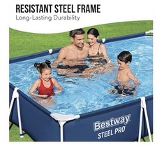 Bestway Steel Pro Above Ground Swimming Pool without Filter Pump New & Free Post