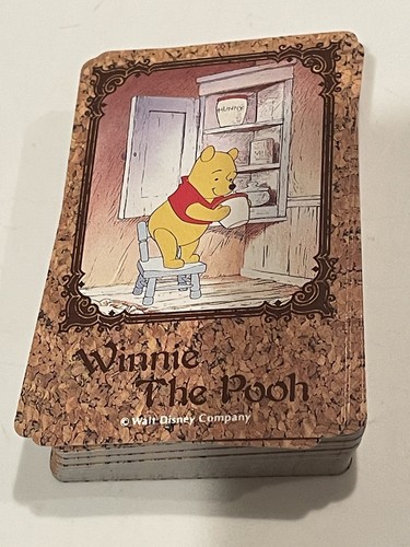 Vintage Disney Winnie the Pooh Deck of Playing Cards - Nichiten Made in Japan