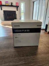 Sigma 135mm F1.8 DG HSM For Nikon F Mount & Sigma USB Dock UD-01 Mint Condition 