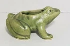 Vintage Brush McCoy Green Frog Planter Collectible