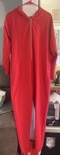 Small SAVAGE x FENTY One Piece Jumpsuit Hooded Red