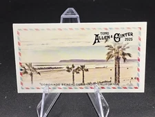 2025 Topps Allen & Ginter Beachin’ It (Minis) BI-27 Coronado Beach, Coronado, Ca