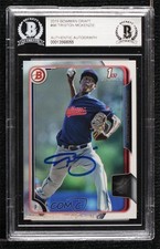 BAS 2015 Bowman Draft Triston McKenzie #96 BGS Authentic Auto ow6