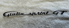 1960’s ALFA ROMEO GUILIA SPRINT GT BADGE ORIGINAL VERY RARE 