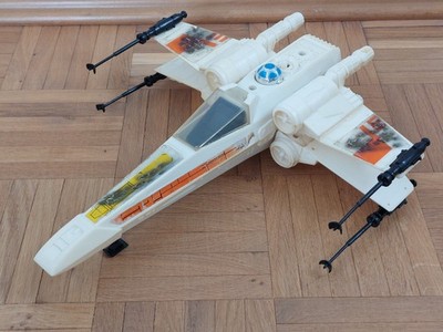 Star Wars Kenner Vintage 1977-85 X-Wing Fighter Battle Damaged Palitoy komplett