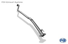  Edelstahl Vorschalldämpfer-Soundrohr Honda Civic 7 5-türig Typ EU