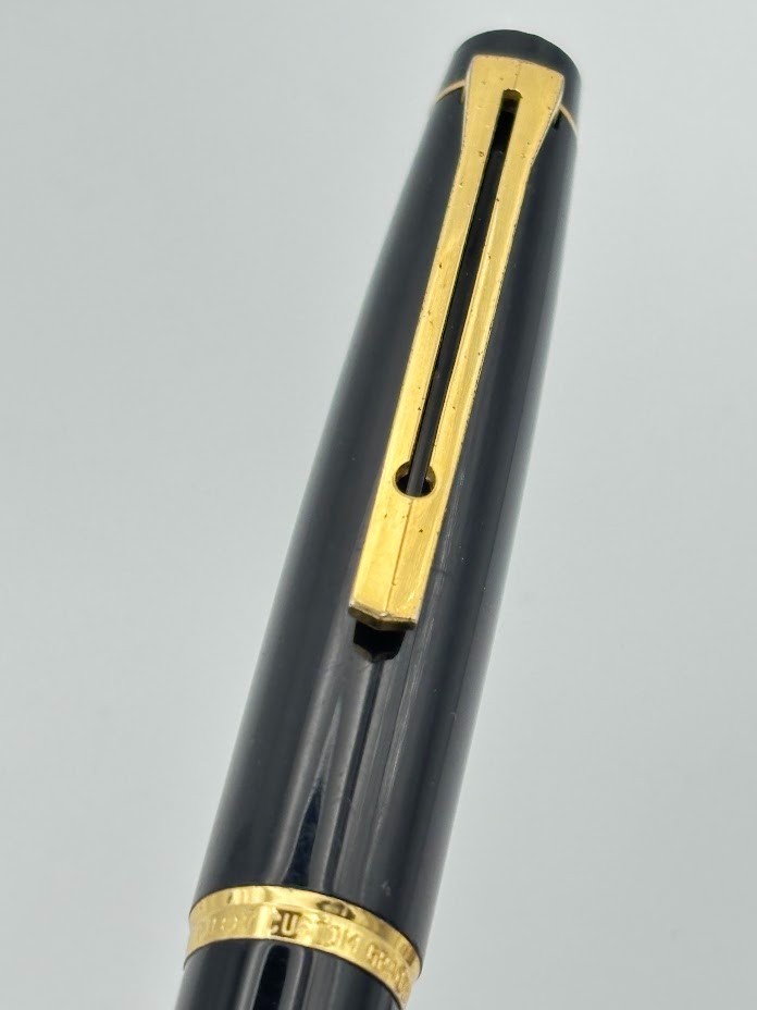 Vintage Pilot Custom Grandee Fountain Pen M 14K Gold Nib Black