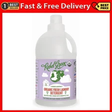 Rebel Green USDA Organic HE Liquid Fresh Laundry Detergent - Natural & Hypoaller