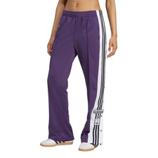 Women's Adidas Originals Purple Adicolor Classics Adibreak Snap Track Pants New