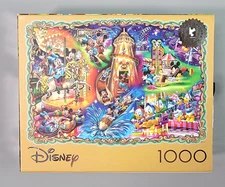 Disney 1000-Piece Jigsaw Puzzle - Ceaco Mickey Carnival Silver Select Edition