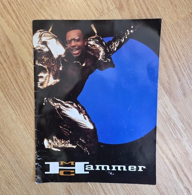MC Hammer- Vintage Rare Tour Program- Entourage 1990