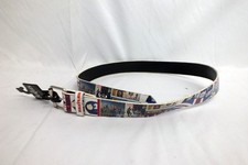 Vintage The Beatles Vinyl Belt Large L Apple Rock & Roll Music 39" Plus