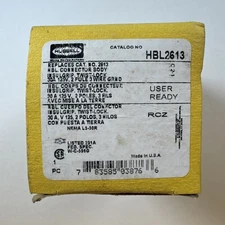 Hubbell HBL2613 Twist-Lock Connector Body