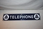 Vintage Rare Original Bell System Telephone Porcelain Phone Booth #26 Sign