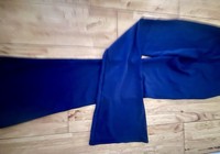 Blue Bootleg Leggings With Pockets Comfy And Stretchy high rise  Small