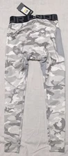 Under Armour  CG Infrared Print Legging 1381747 011 man white camo pants New $80