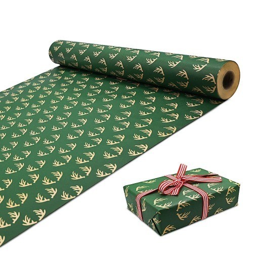 Weihnachtsgeschenkpapier-Rolle, 43 Cm X 15 M, Recycling-Kraftpapier-image