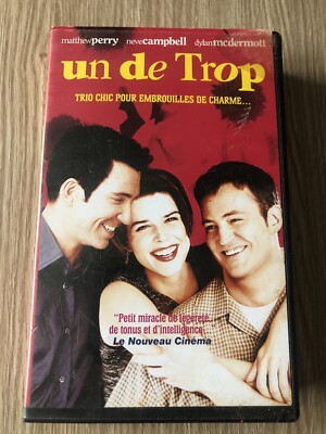 VHS VIDEOKASSETTE FILM ONE OF TOO MATTHEW PERRY NEVE CAMPBELL SELTEN