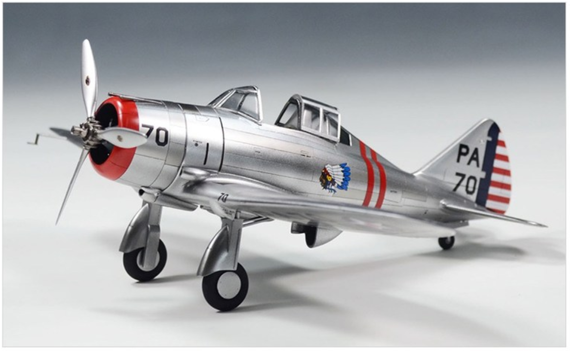 Wolfpack 1/48 P-36A Hawk 'Pearl Harbor' USAAF Pursuit Fighter Model Kit WP14811 - Foto 8