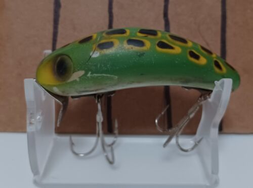Vintage Wright & McGill Miracle Minnow Frog Pattern