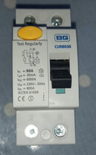 BG British General RCD 80A 30mA CUR8030