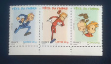 France triptyque fete du timbre 2006  Spirou  ** N° T3877a