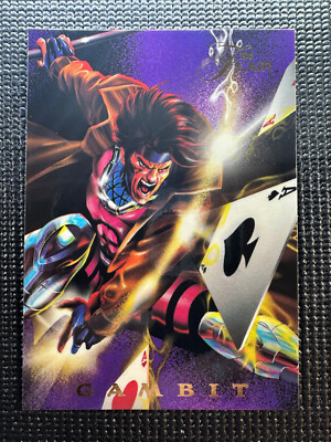 #ad #ad 1994 Marvel Flair Annual Power Blast Gambit #12 Pack Fresh Clean $14.49