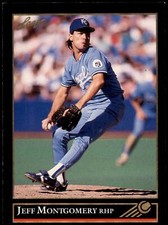 Jeff Montgomery #136 1992 Leaf Black Gold