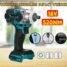 Llave de impacto inalámbrica sin escobillas 520Nm 18V 1/2" DTW285Z EE. UU.