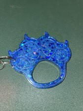 Resin pet/ dog paw print Keychain