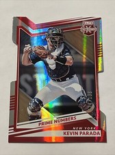 2022 Panini Elite Extra Edition Prime Numbers B Die-Cut /136 Kevin Parada #11