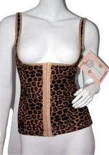Heavenly Shapewear Control Bustier Top Leopard ( M )