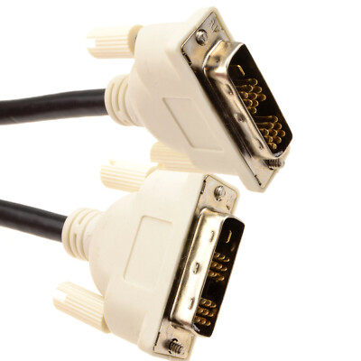 DVI-D Stecker auf DVI-D Stecker Single Link Kabel für Monitor PC Computer