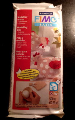 STAEDTLER MODELLIERMASSE FIMOAIR BASIC 500 g FIMO-AIR NEU