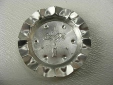 Original old 1950s Coca Cola advertising aluminum ashtrays Drink Coca-Cola & the
