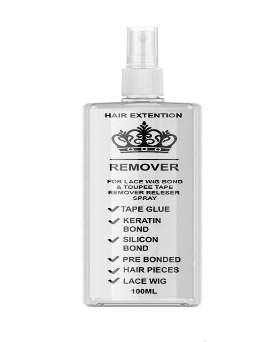 HAIR EXTENTION Klebeband Keratin Bond Entferner Kleber Haarverlängerungen vorgebunden Remy schnell & einfach 100ml