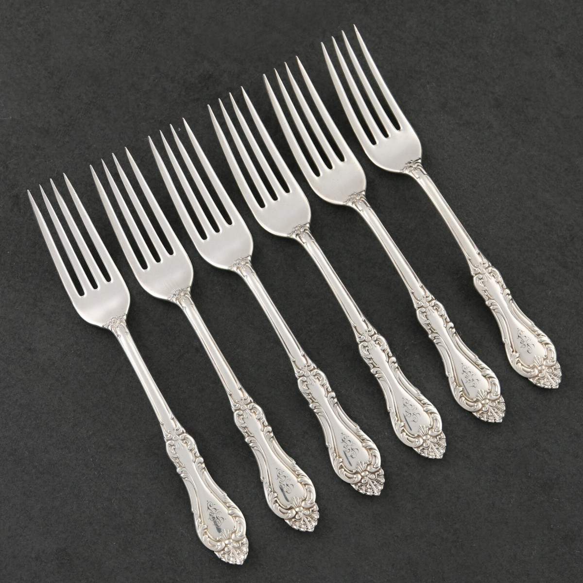 1899 Wm A Rogers ARUNDEL Oneida Silver Plate Victorian Dinner Fork