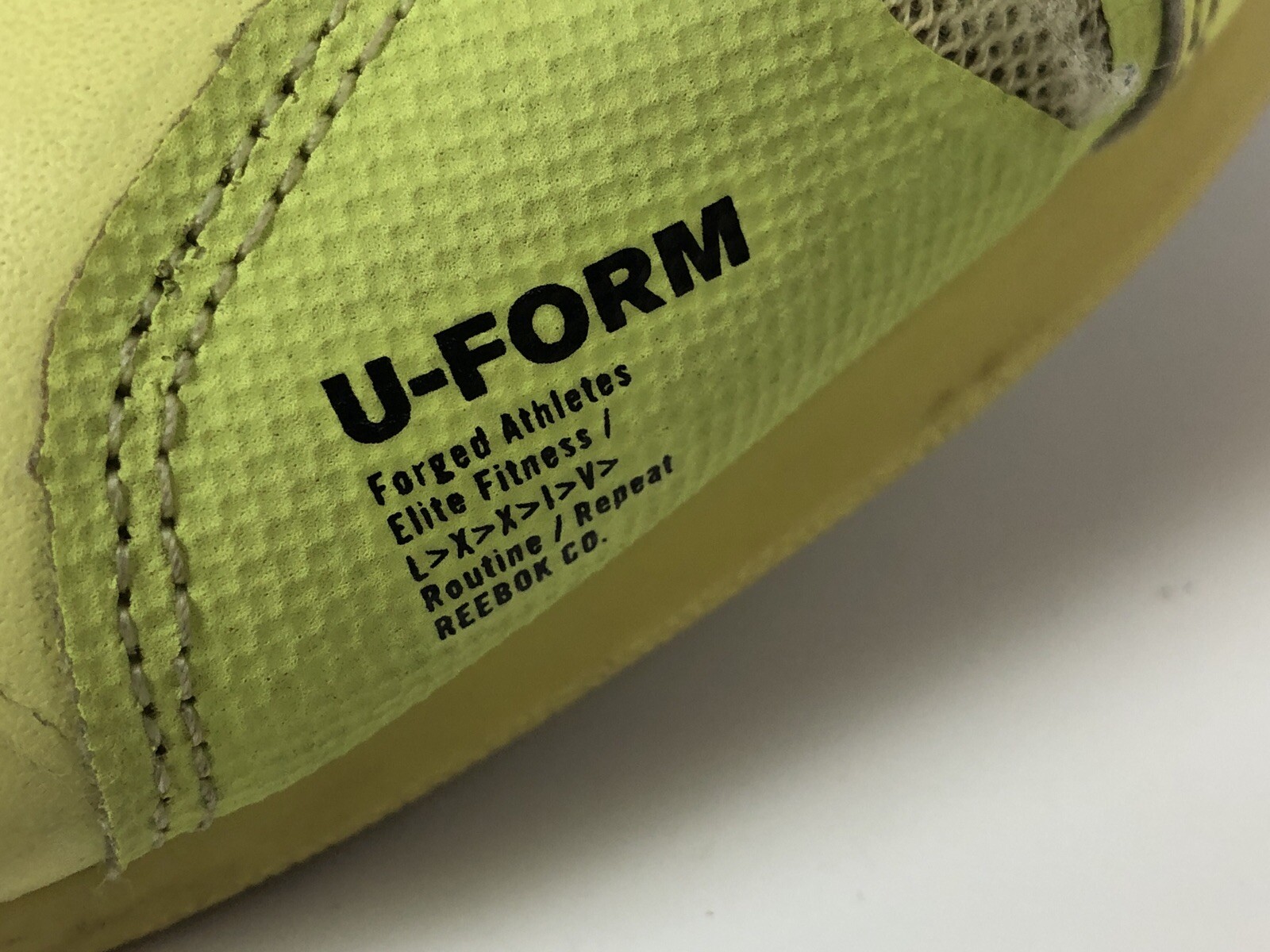 Reebok Crossfit CF74 UFORM Gym Shoes Neon Yellow Men… Gem