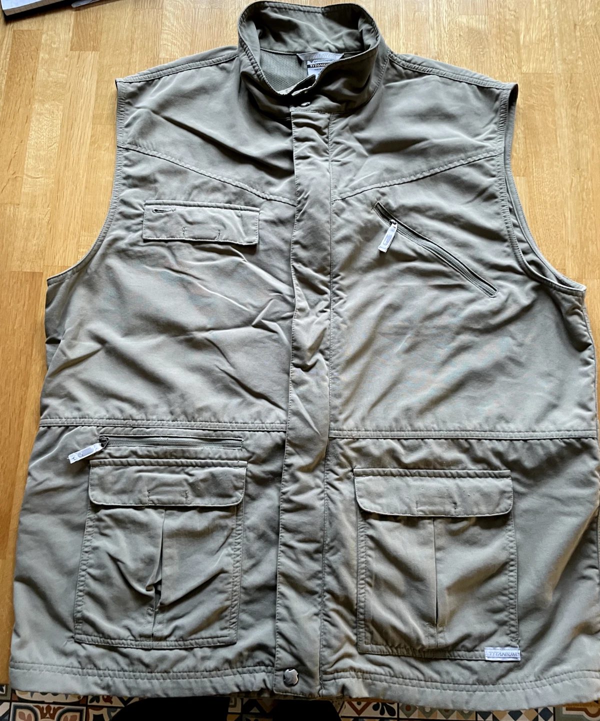 Mens Columbia outdoor Gilet XXL Sage green