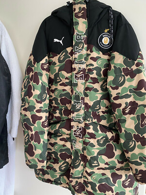 bape x puma coat