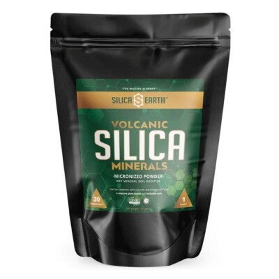 Silica Earth Volcanic Silica Minerals Micronized Powder Developed by Growers