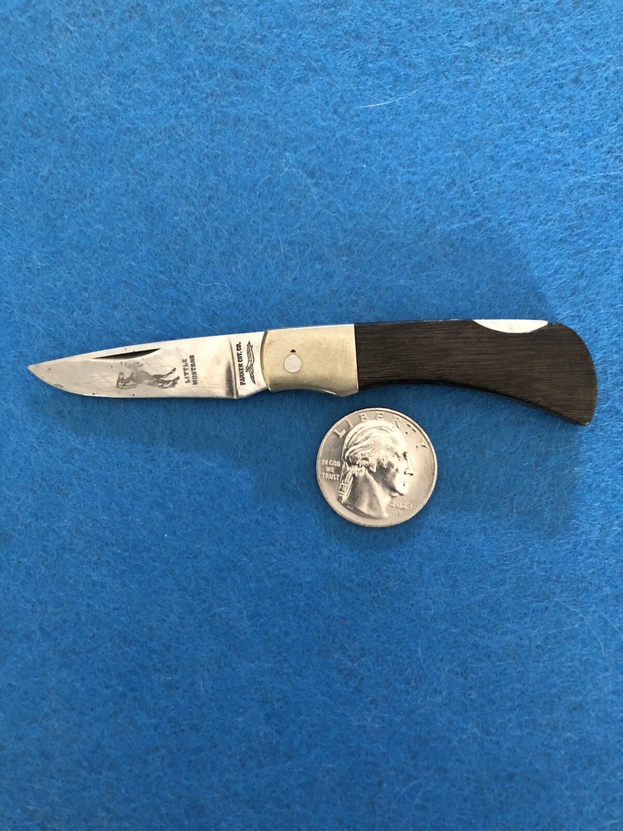 Vintage Parker Cutlery Little Mustang Single Lock blade Made Japan