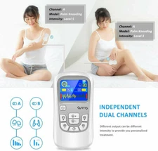OSITO Rechargeable TENS Unit + EMS for Pain Relief, Arthritis & Muscle Recovery