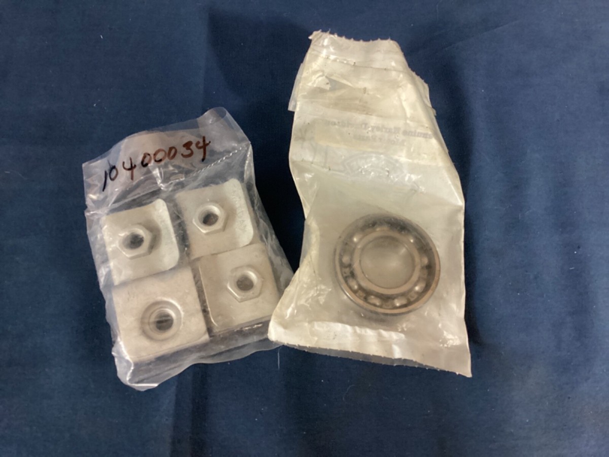 Harley Davidson 1/4-20 Clip Nuts (4) 10400034, Ball Bearing Part # Not Legible* | eBay Harley Davidson 1/4-20 Clip Nuts (4) 10400034, Ball Bearing Part # Not Legible* | eBay